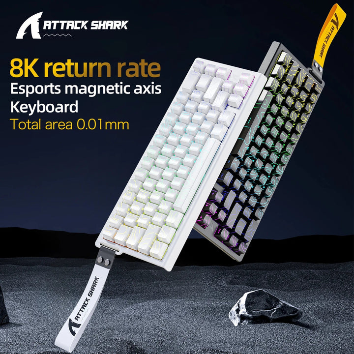 X68HE ATTACK SHARK Magnetic Gaming Keyboard Mechanical Wired for Pro Gaming - Maxwell shop