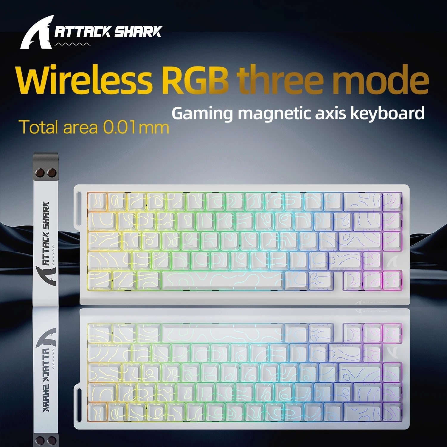 X68HE ATTACK SHARK Magnetic Gaming Keyboard Mechanical Wired for Pro Gaming - Maxwell shop