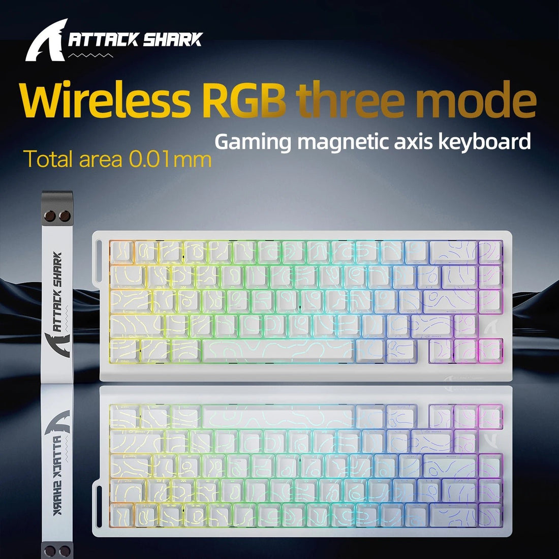 X68HE ATTACK SHARK Magnetic Gaming Keyboard Mechanical Wired for Pro Gaming - Maxwell shop