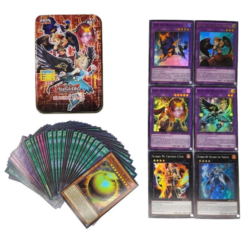 Yu Gi Oh Cards KAIBA PACK 3 Card Deck English TCG Holographic Golden White Dragon - Maxwell shop