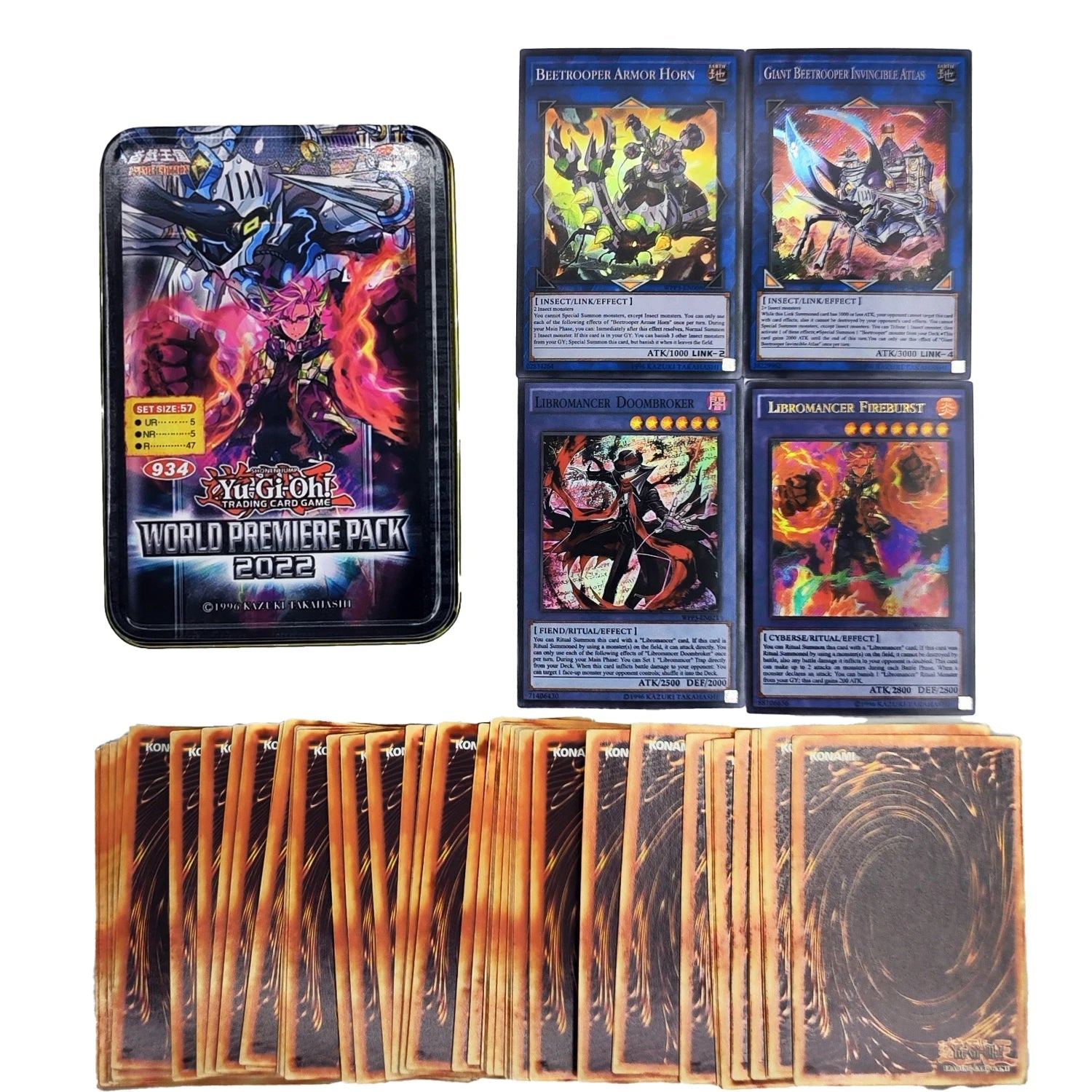 Yu Gi Oh Cards KAIBA PACK 3 Card Deck English TCG Holographic Golden White Dragon - Maxwell shop