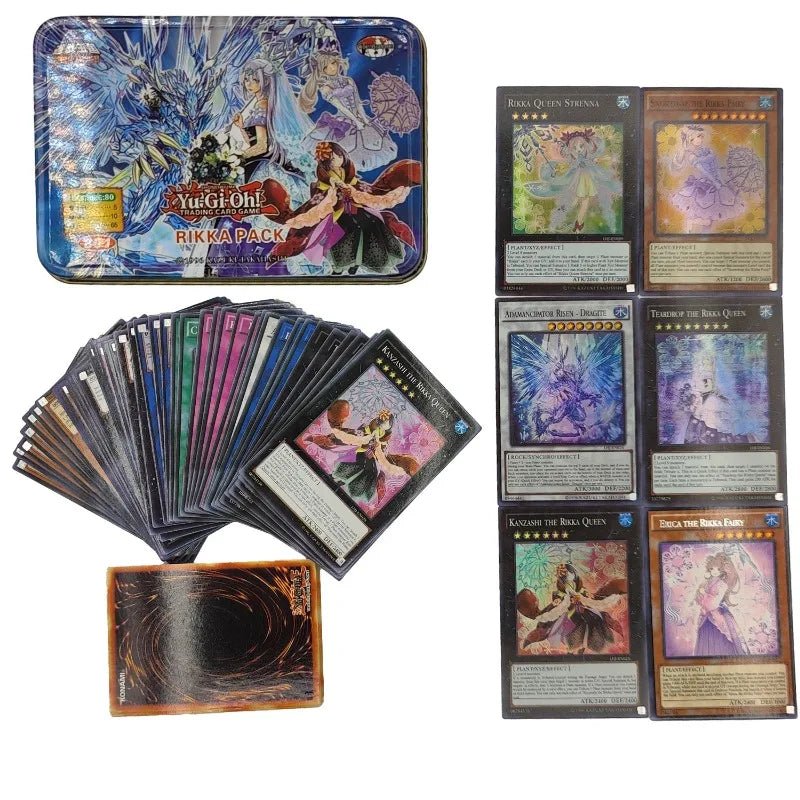 Yu Gi Oh Cards KAIBA PACK 3 Card Deck English TCG Holographic Golden White Dragon - Maxwell shop