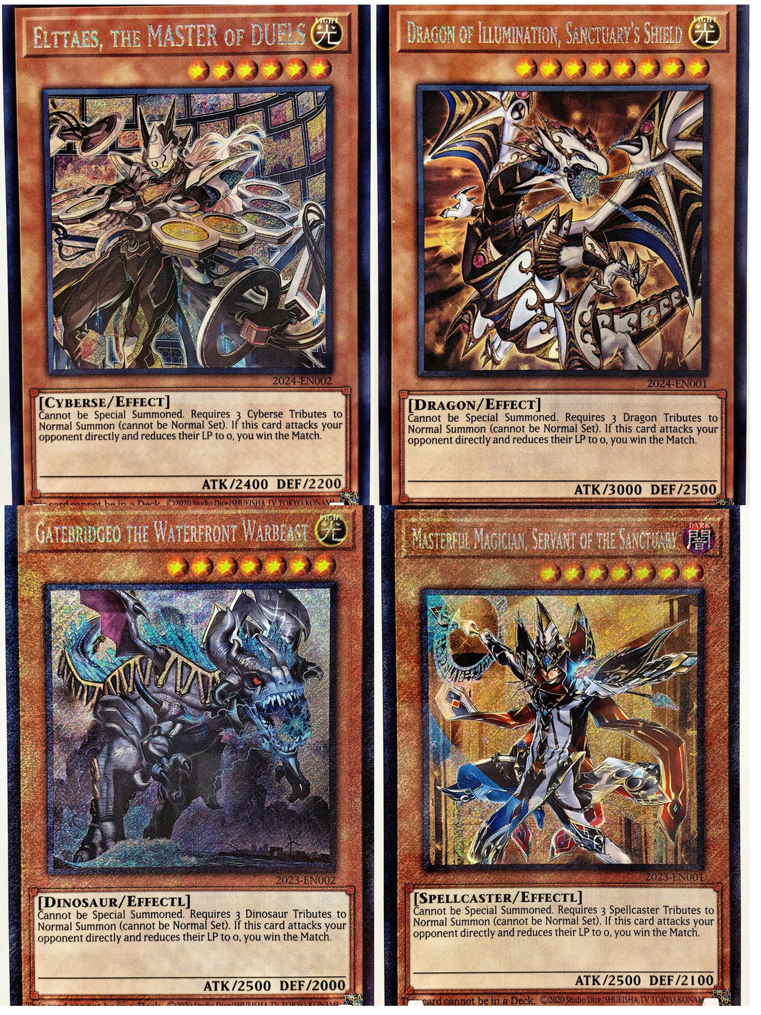 Yu Gi Oh LOCR ESR Blue Eyes White Dragon Dark Magician Girl Reissue Toys - Maxwell shop