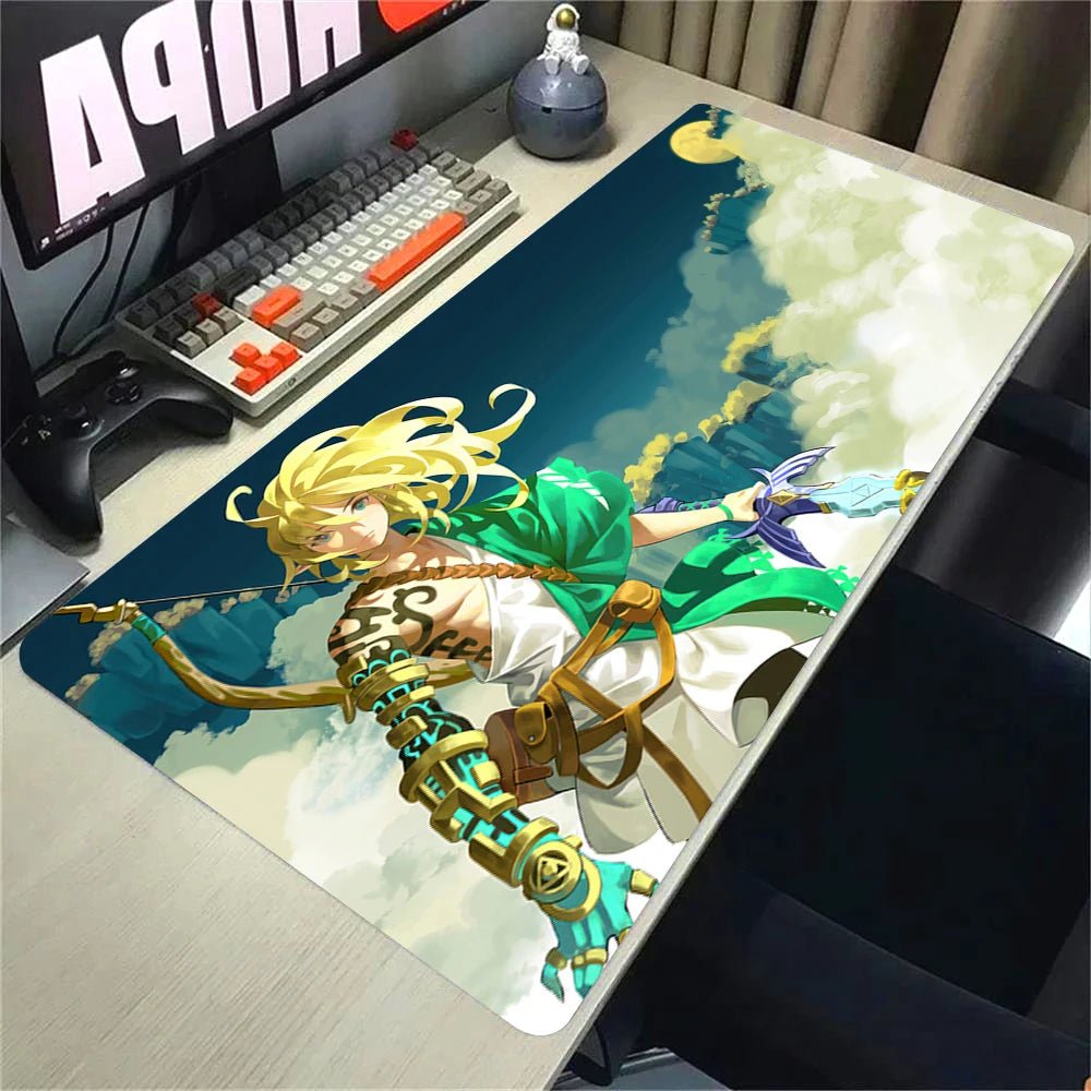Zelda Pc Gamer Computer Gaming Accessories Expansion pad Zelda MousePad - Maxwell shop